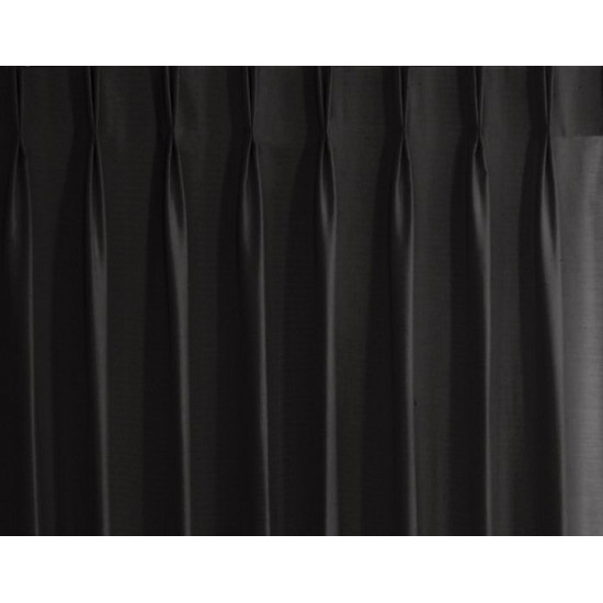 Verduisterende gordijnstof 280 cm breed zwart