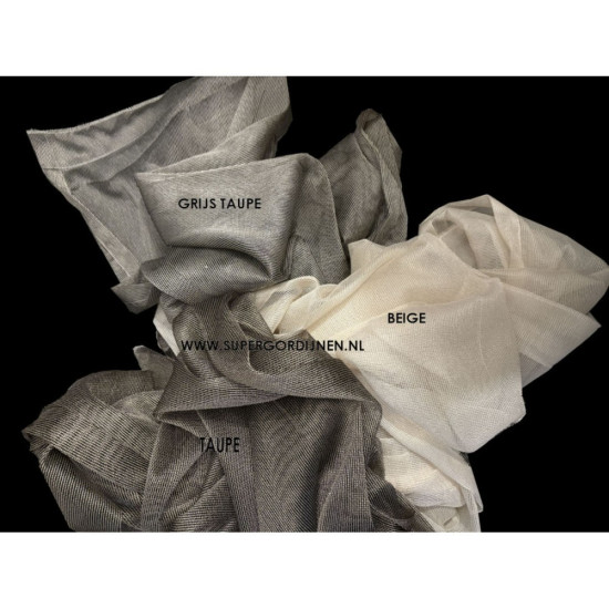 Franklin Vitrage Beige Kamerhoog