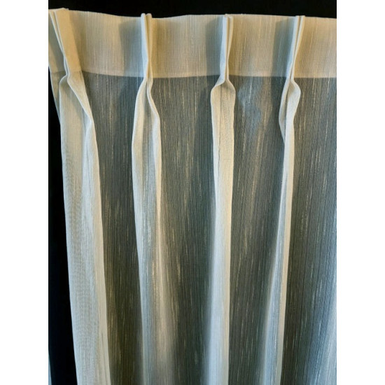 Inbetween gordijnstof wit Parle - Kamerhoog 280 cm 